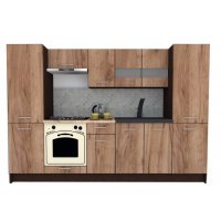 Bucatarie MARINA NEW 280 A Wenge / Decor K004